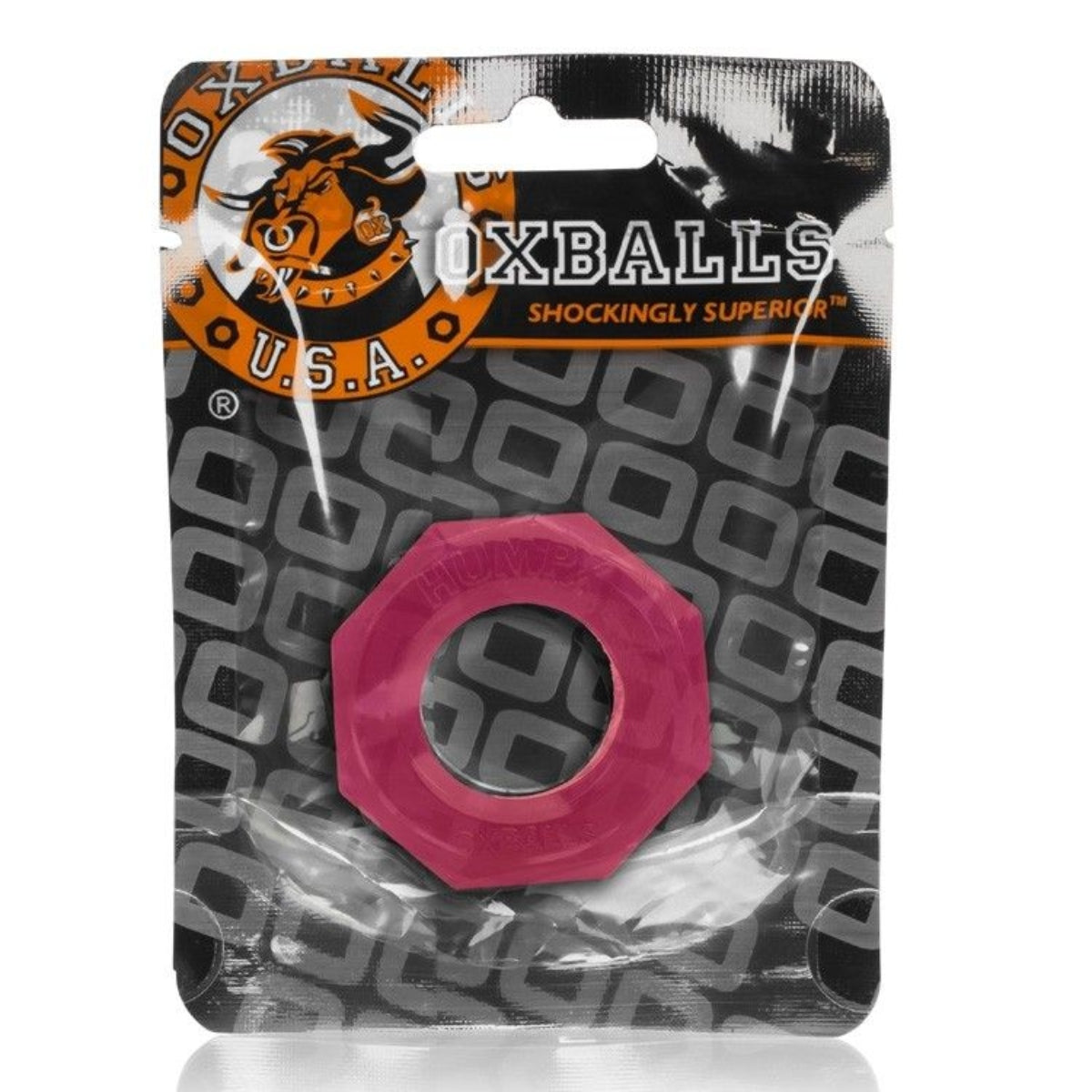 Oxballs Humpballs Cock Ring Hot Pink