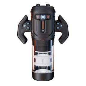 Amovibe Turbo Thrusting & Rotating Male Masturbator Black