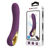 Pretty Love Ethan Rechargeable Curved Vibrator Purple