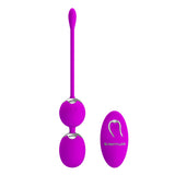 Pretty Love Willie Remote Control Vibrating Kegel Ball Purple