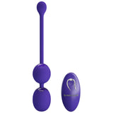 Pretty Love Willie Youth Rechargeable Remote Control Kegel Balls Purple