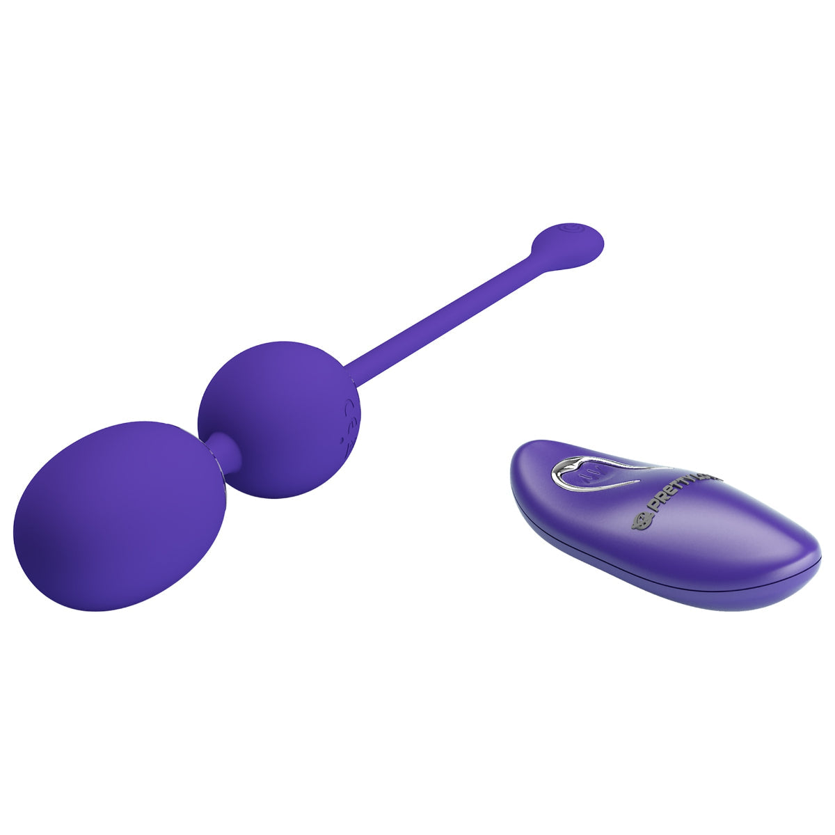 Pretty Love Willie Youth Rechargeable Remote Control Kegel Balls Purple