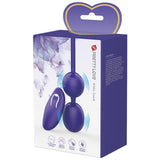 Pretty Love Willie Youth Rechargeable Remote Control Kegel Balls Purple