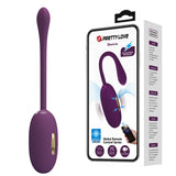 Pretty Love Doreen Egg Vibrator With Electro Shock Purple