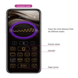 Pretty Love Jefferson Vibrating Electro Butt Plug Purple