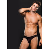 Envy Mesh Thong Black