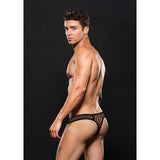 Envy Modern Fishnet Thong Black