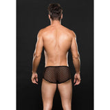 Envy Modern Fishnet Trunk Black