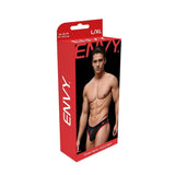 Envy Sport Mesh Jock Strap Black Red