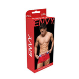 Envy Sporty Lace Up Trunk Red