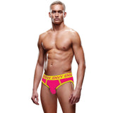 Envy Solid Jock Strap Pink Yellow