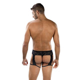 Envy Midnight Stride Garters Black One Size