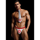 Envy 2 Piece Nurse Costume Kit White Red