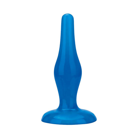 Blue Line Easy Insertion Anal Plug Blue 4.75 Inch - Simply Pleasure