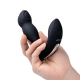 Blue Line Thumper Flicking Remote Controlled Prostate Stimulator Black - Simply Pleasure