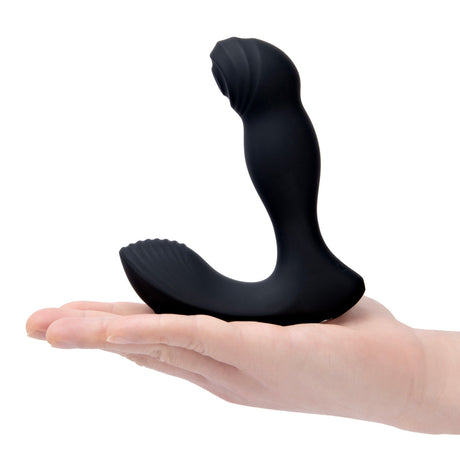 Blue Line Thumper Flicking Remote Controlled Prostate Stimulator Black - Simply Pleasure