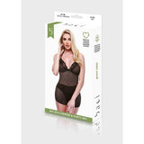Baci 2 Piece Eco Chemise & Panty Set Black