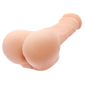 Pretty Love Baile Bigger Man Plus Masturbator Penis Extender 9.5 Inches Light Pink