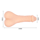 Pretty Love Baile Bigger Man Plus Masturbator Penis Extender 9.5 Inches Light Pink