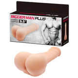 Pretty Love Baile Bigger Man Plus Masturbator Penis Extender 9.5 Inches Light Pink