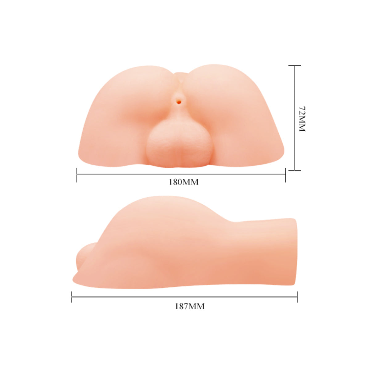 Pretty Love Temptation Bigger Male Vibrating Masturbator Pink