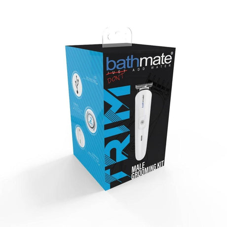 Bathmate Trim Male Grooming Kit Shaver White - Simply Pleasure