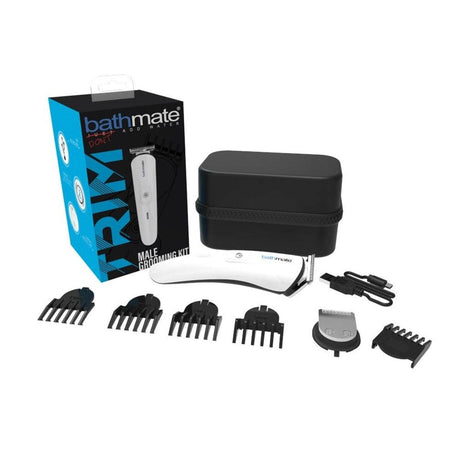 Bathmate Trim Male Grooming Kit Shaver White - Simply Pleasure