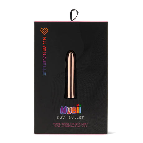 Nu Sensuelle Nubii Suvi Bullet Vibrator Rose Gold