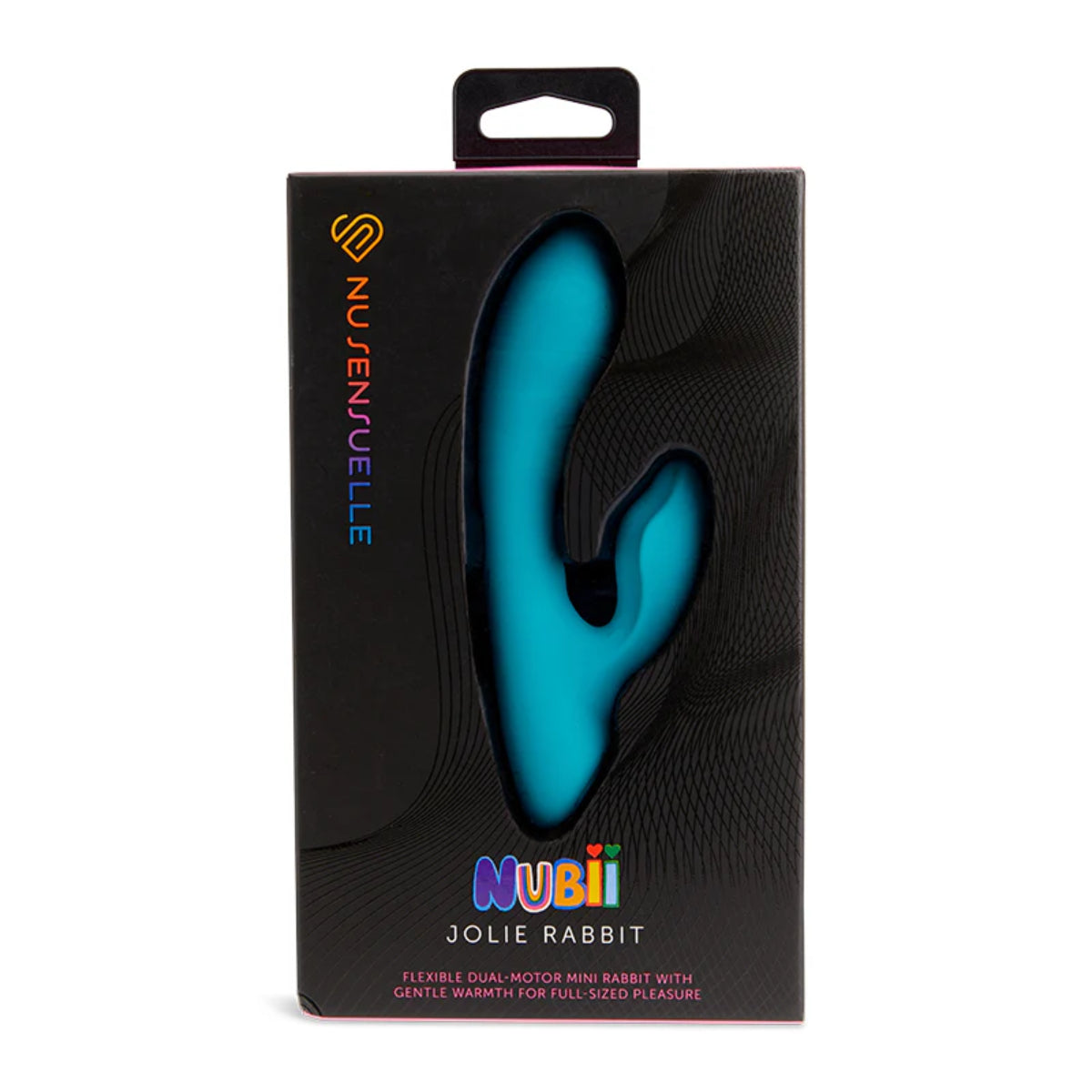 Nu Sensuelle Jolie Nubii Warming Mini Rabbit Vibrator Blue