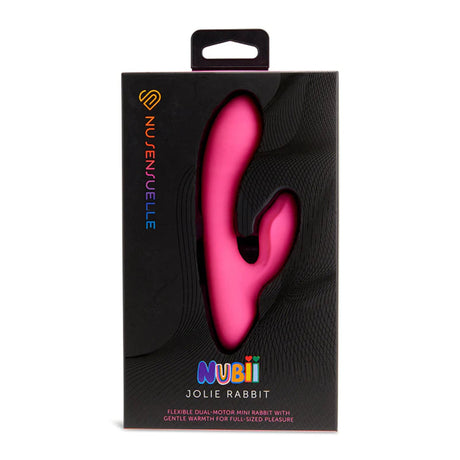 Nu Sensuelle Jolie Nubii Warming Mini Rabbit Vibrator Pink