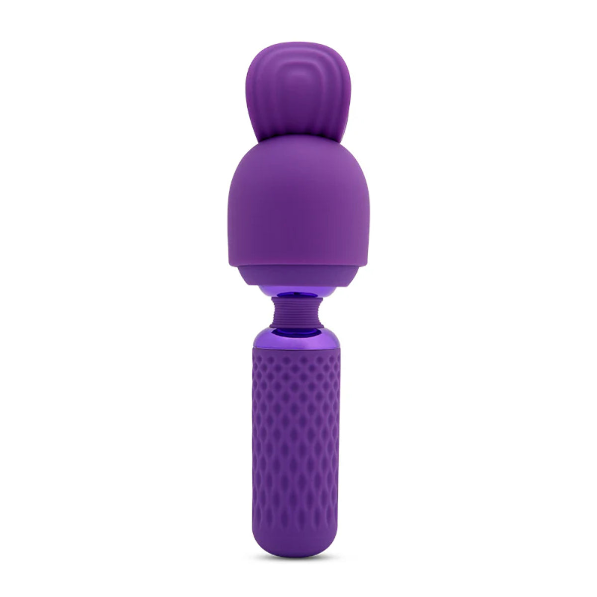 Nu Sensuelle Harlow Nubii Mini Wand Massager With Masturbator Purple