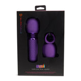 Nu Sensuelle Harlow Nubii Mini Wand Massager With Masturbator Purple
