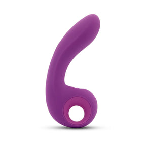Nu Sensuelle Raine Nubii External Warming & Tapping Vibrator Purple