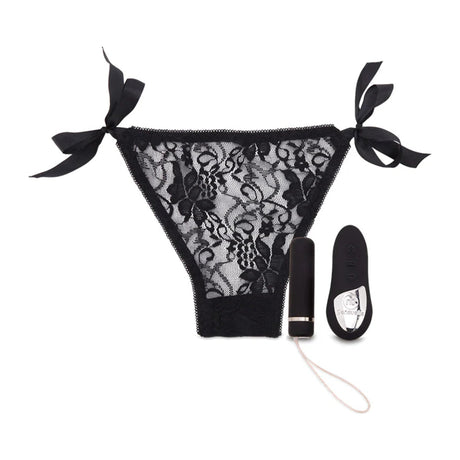 Nu Sensuelle Remote Control Pleasure Panty With Vibrator Black