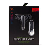 Nu Sensuelle Remote Control Pleasure Panty With Vibrator Black
