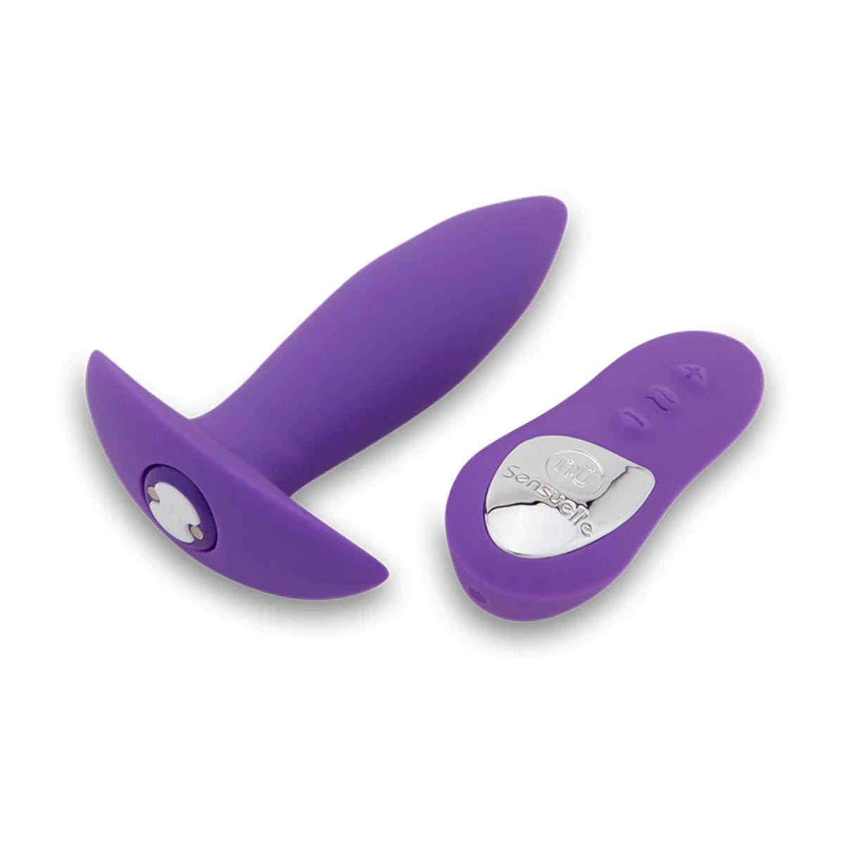 Nu Sensuelle Remote Control Mini Vibrating Butt Plug Purple