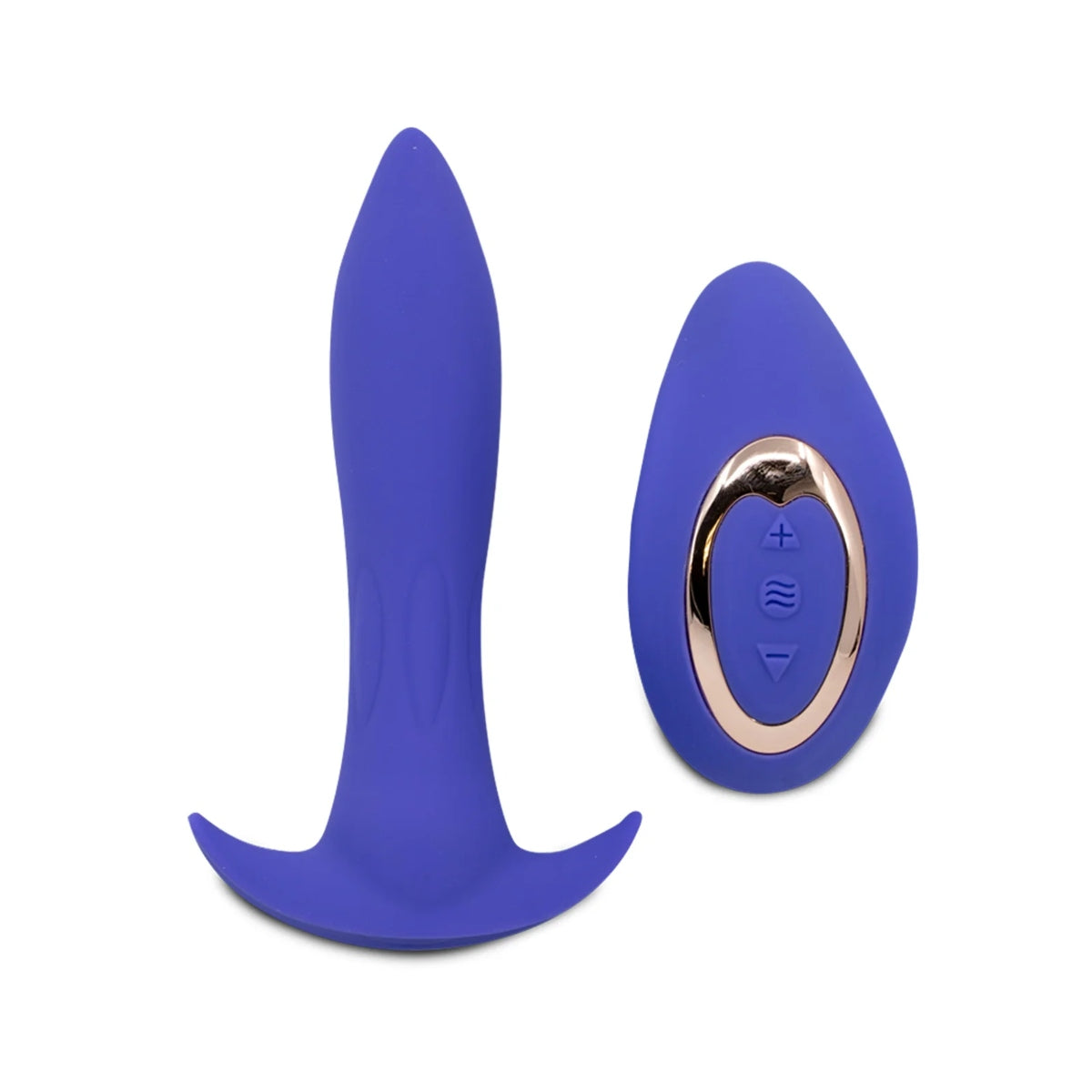 Nu Sensuelle Power Plug Remote Control Vibrating Butt Plug Ultra Violet