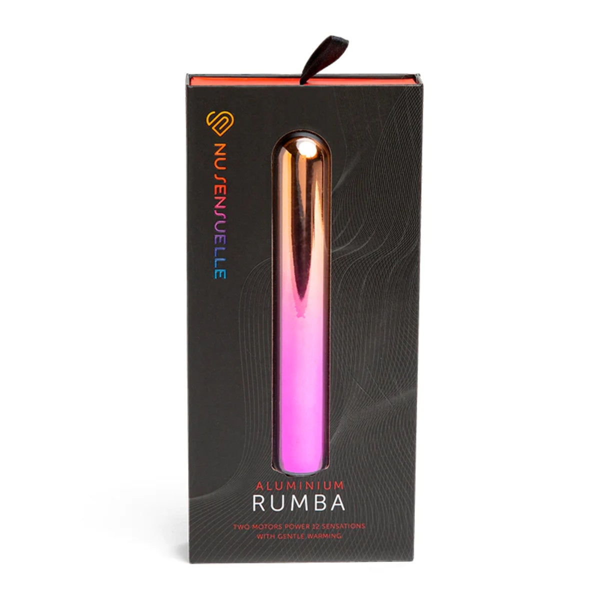 Nu Sensuelle Rumba Aluminium Bullet Vibrator Rainbow Ombre