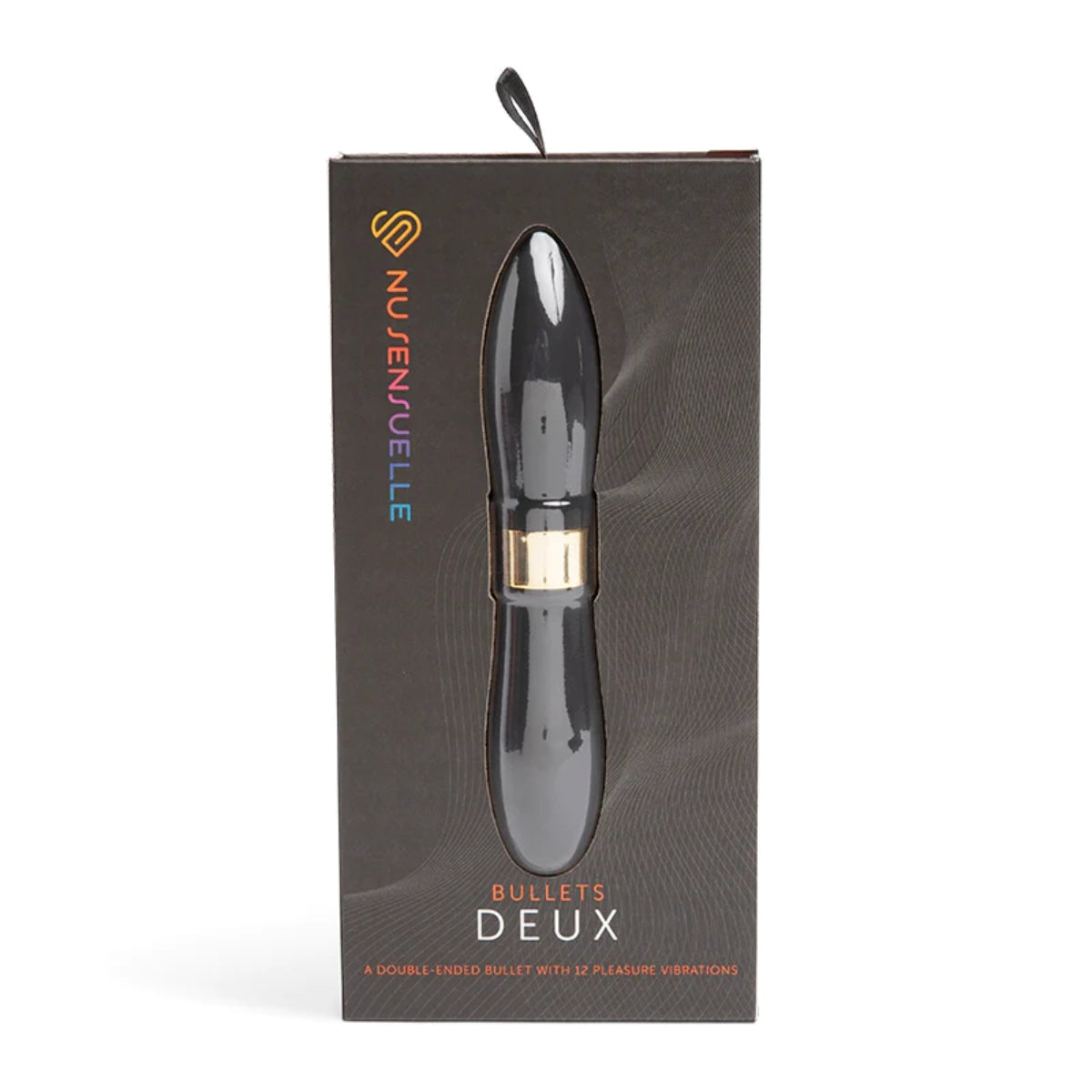 Nu Sensuelle Deux Double Ended Bullet Vibrator Black