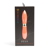 Nu Sensuelle Deux Double Ended Bullet Vibrator Coral