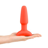 b-Vibe Rimming 2 Remote Control Vibrating Butt Plug Orange