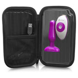 b-Vibe Novice Remote Control Vibrating Butt Plug Fuchsia