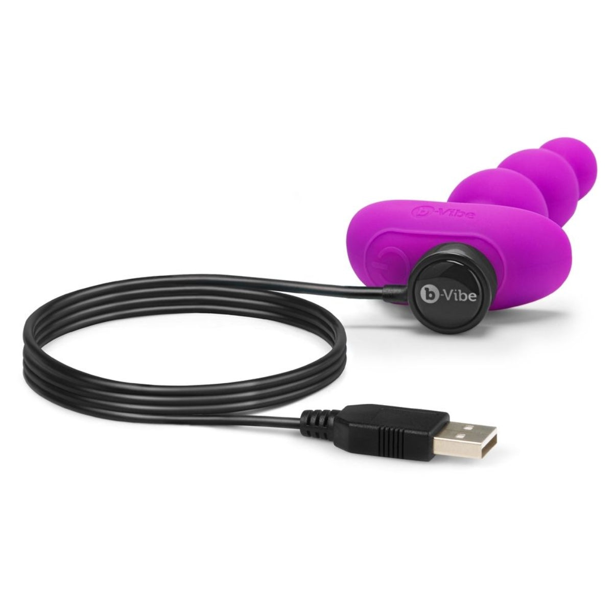 b-Vibe Triplet Remote Control Anal Beads Fucshia