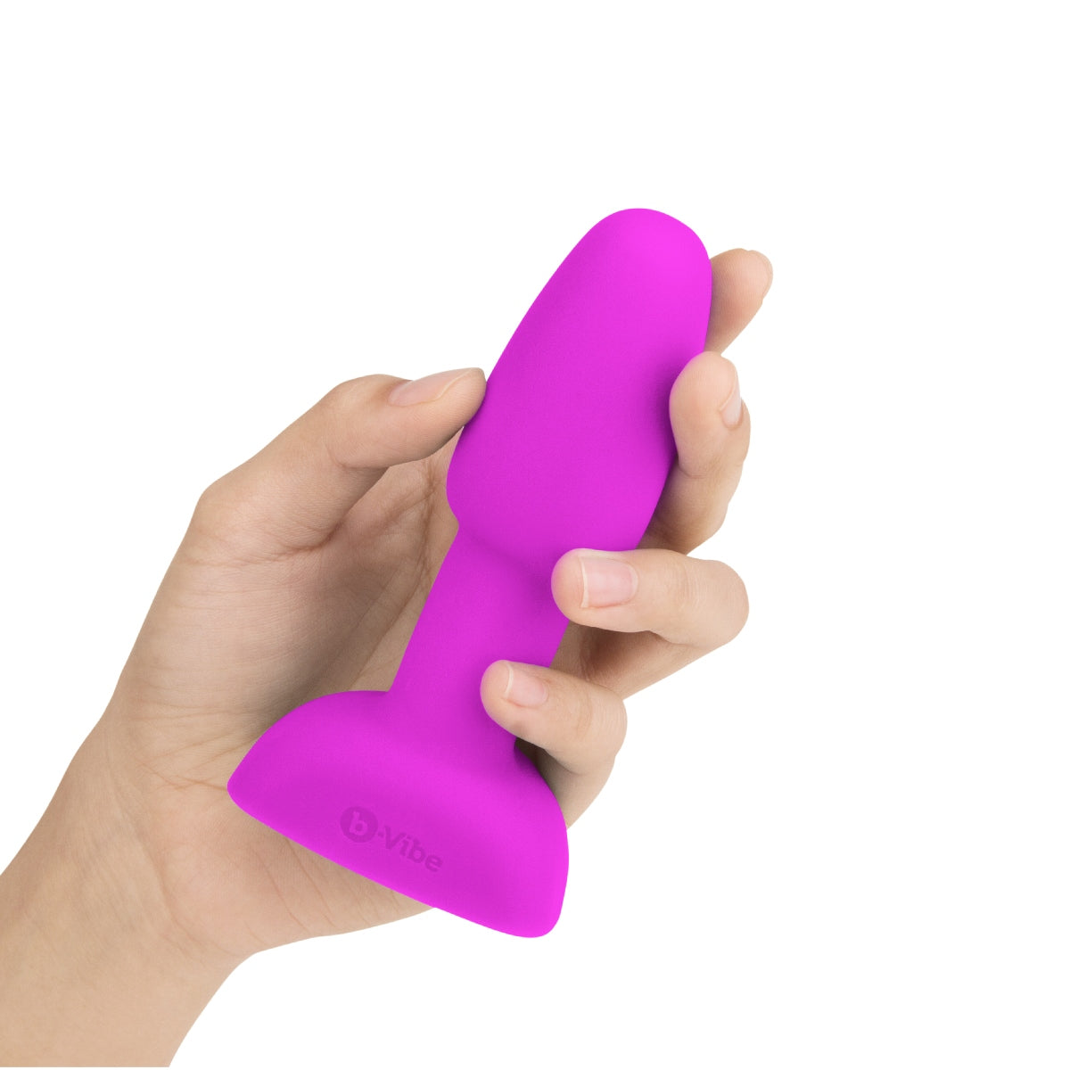 b-Vibe Rimming Petite Remote Control Vibrating Butt Plug Fuchsia