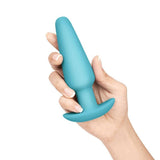 b-Vibe Anal Training & Education Butt Plug Set Blue - Simply Pleasure