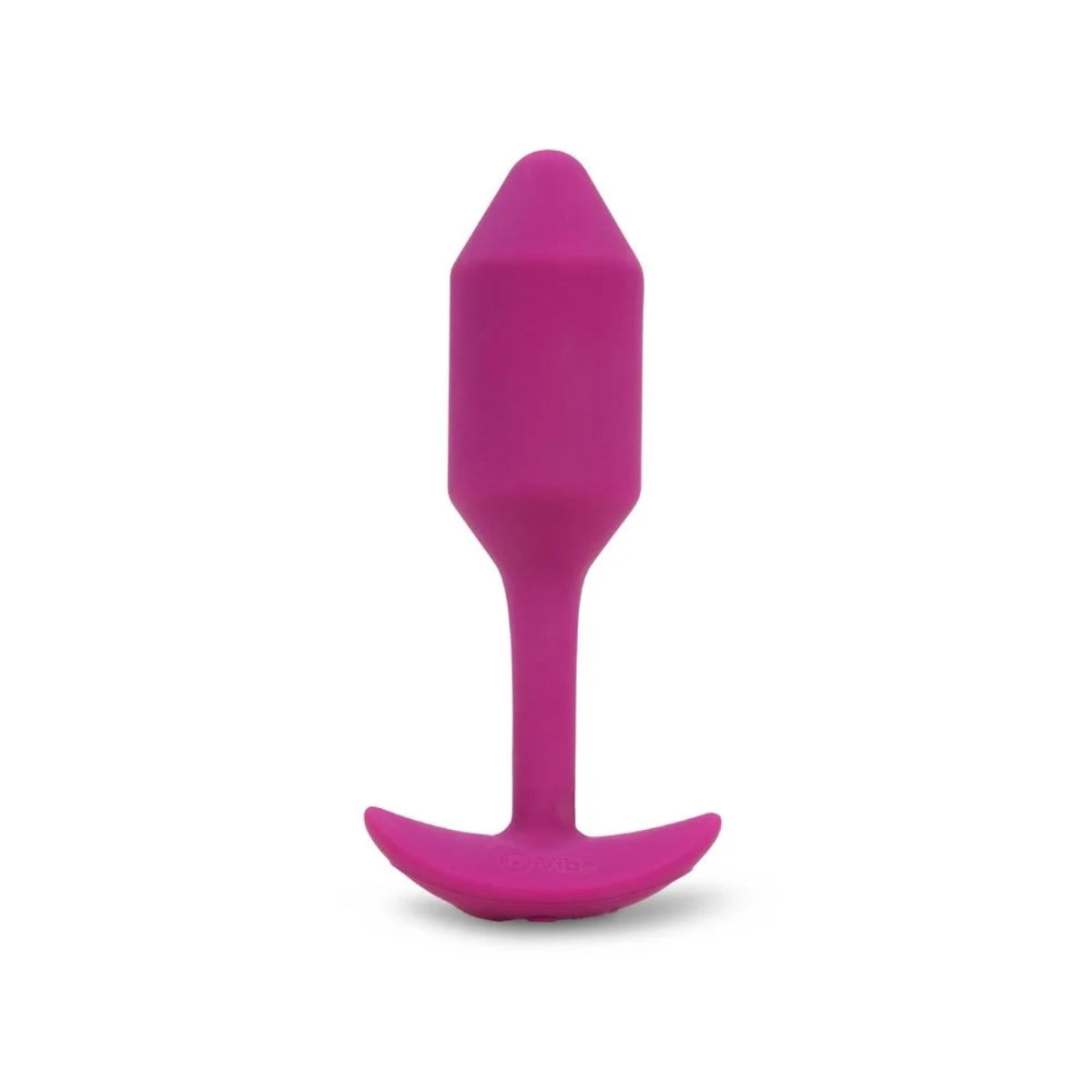 b-Vibe Snug Plug Weighted & Vibrating Butt Plug Rose Medium