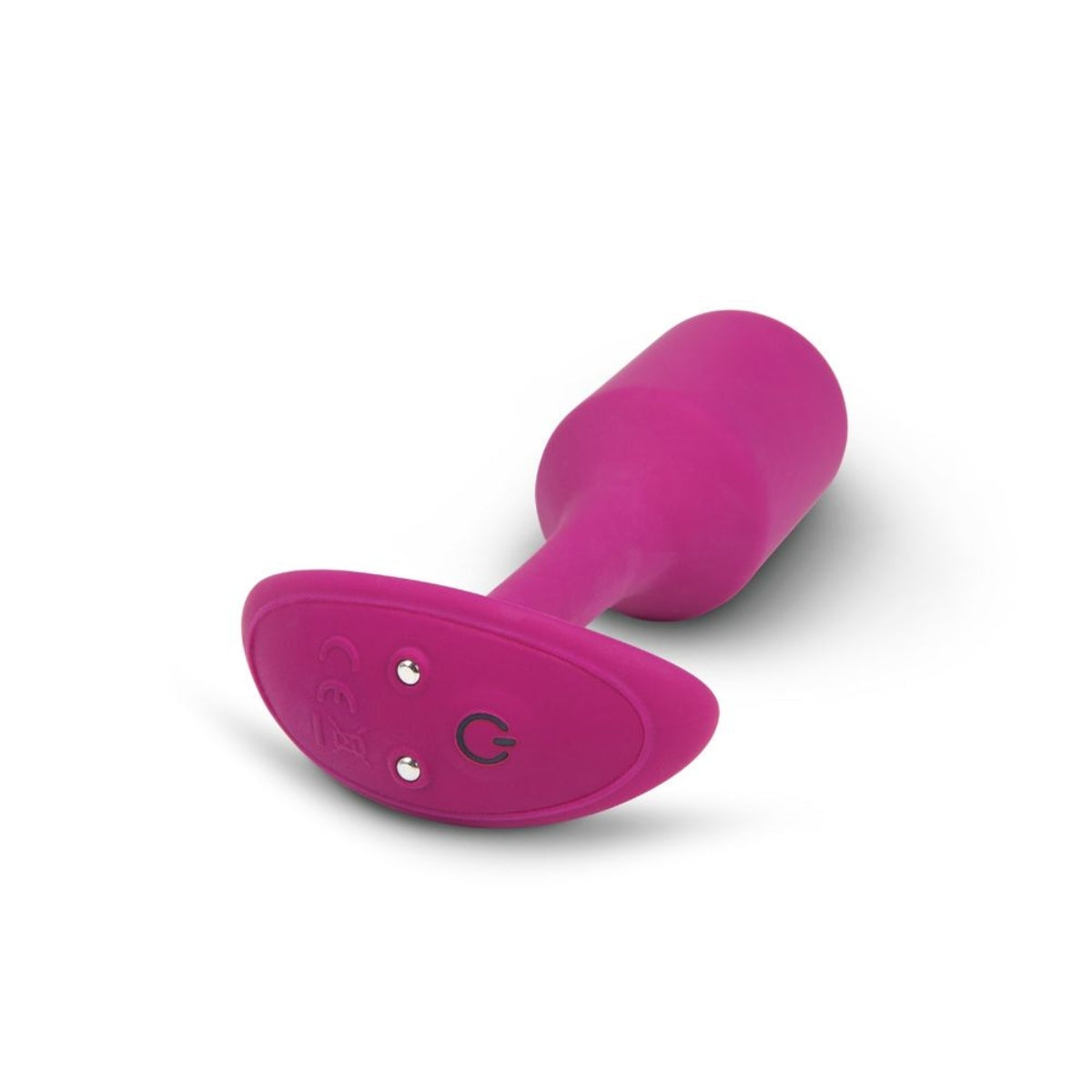 b-Vibe Snug Plug Weighted & Vibrating Butt Plug Rose Medium