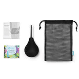 b-Vibe Classic Enema Bulb Douche Black - Simply Pleasure