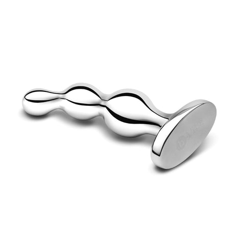 b-Vibe Stainless Steel Anal Beads Silver