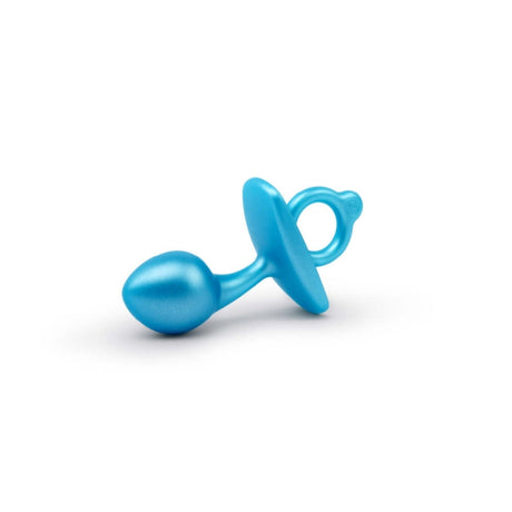 b-Vibe Butties Bulb Silicone Prostate Plug Blue 4 Inch